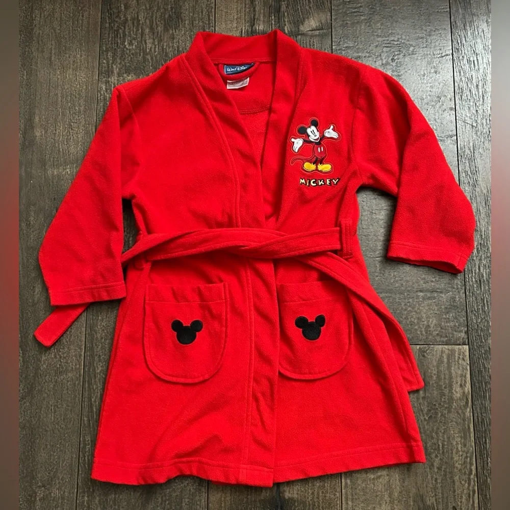 Walt Disney Kid’s Robe Size 4 /‎ 5 Red